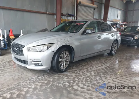 2017 Infiniti Q50 2.0T Base from USA, damaged, VIN JN1CV7AP0HM641000